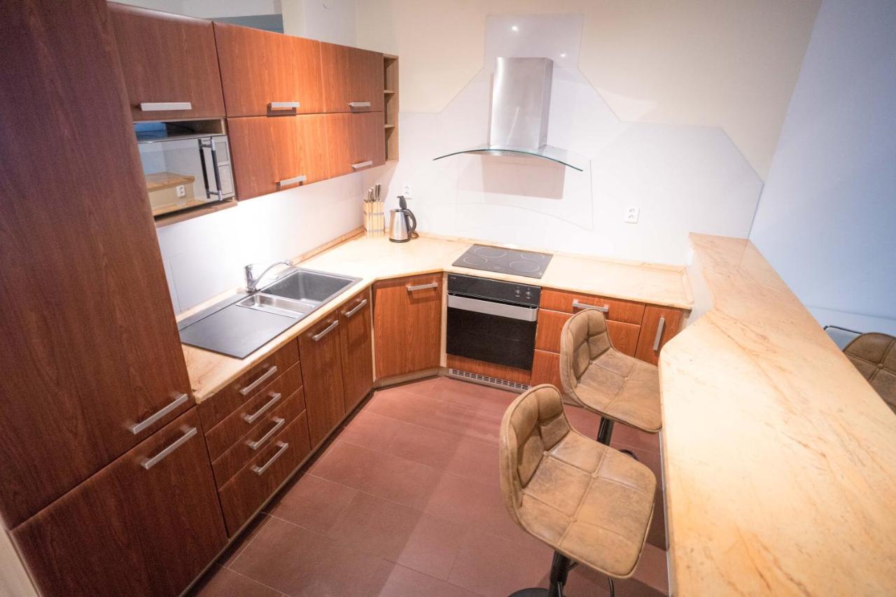 Apartment Vodni With Parking Brno Exterior foto